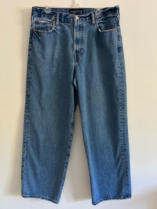 Abercrombie & Fitch Other - Abercrombie & fitch Jeans Authentic Rigid Denim Ultra Baggy W 34 L 32